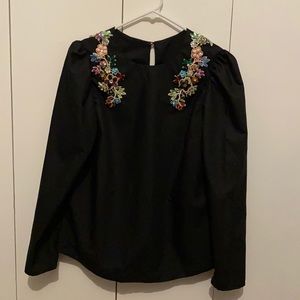Black elegant top!